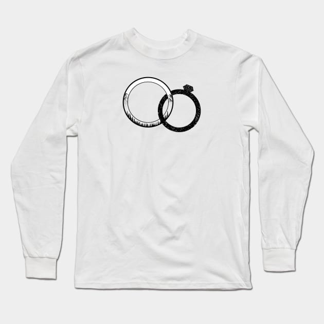 Love Story Long Sleeve T-Shirt by jy ink